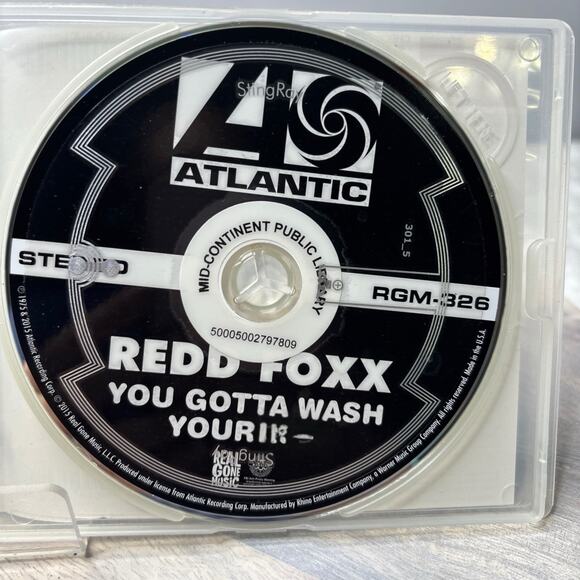 Redd Foxx – You Gotta Wash (CD, Comedy, Spoken Word) - Picture 3 of 4
